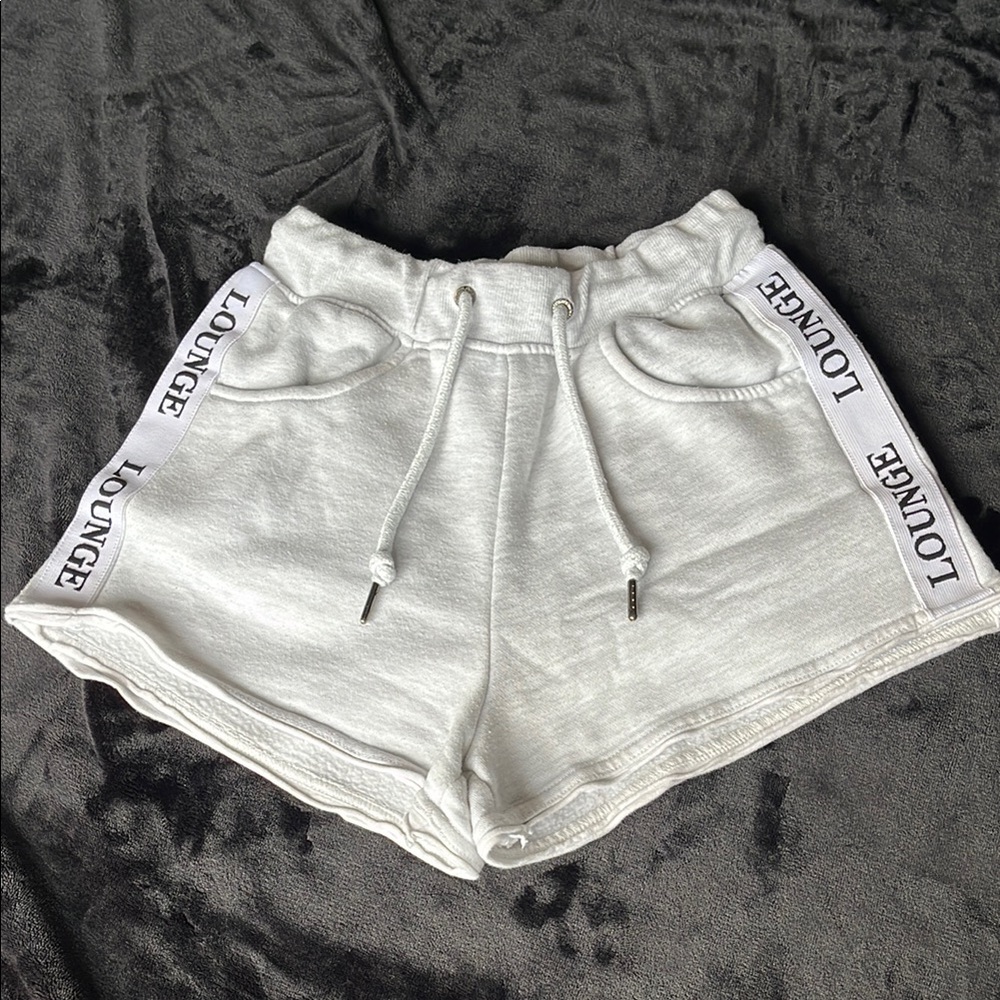 LOUNGE Gray Lounge Shorts